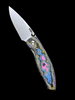 TRM Atom Linerlock -80's Camo Carbon 3D - Magnacut Blade