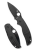 Spyderco Sage 5 Salt Compression Lock Knife Black G-10 Black TiCN MagnaCut C123GPBKMCBK