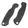 Open Package Flytanium Spyderco PM2 Black PVD Titanium Scales