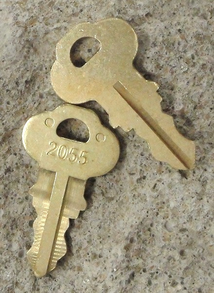 Bradley 2055 Dispenser Key 2 Pack 8004470591