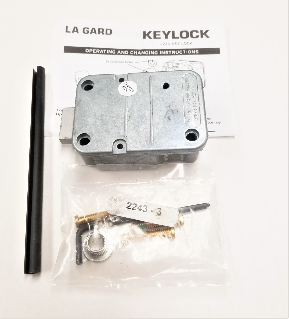 Lagard 2200/2270 Safe Key Lock Only