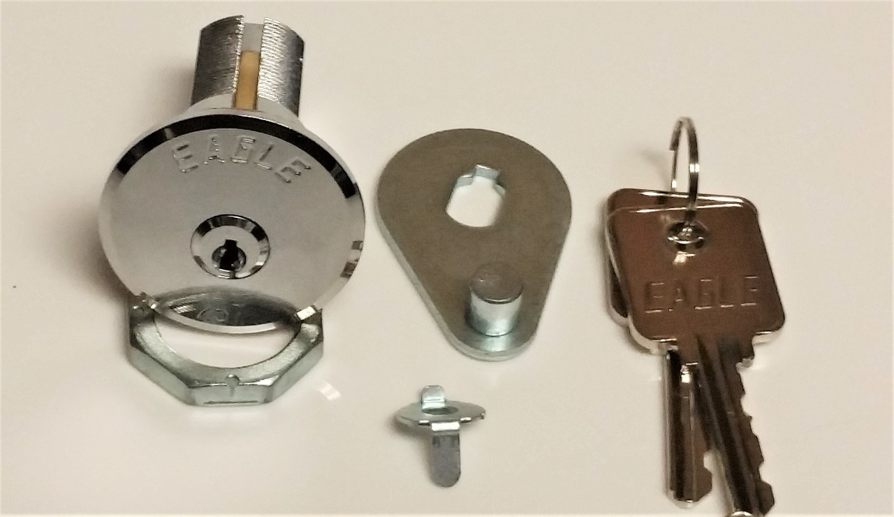 Replacement Gardall Eagle Key Lock Cylinder W/Keys