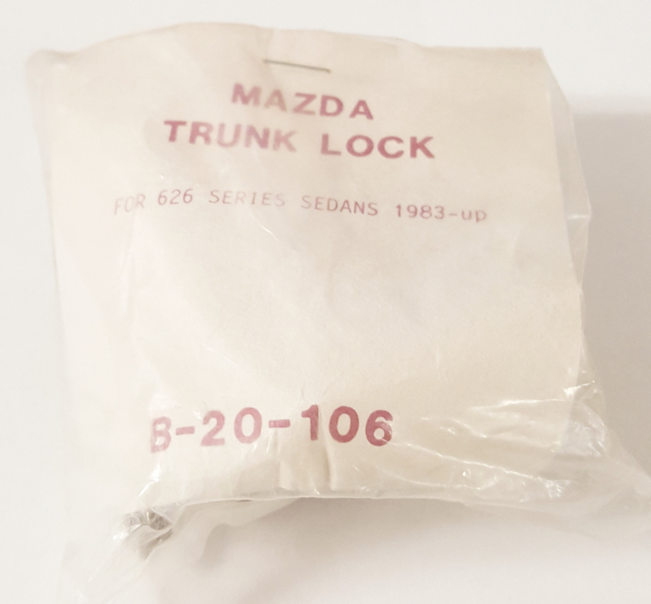 ASP Mazda Trunk Lock B-20-106 626 Sedans 1983+