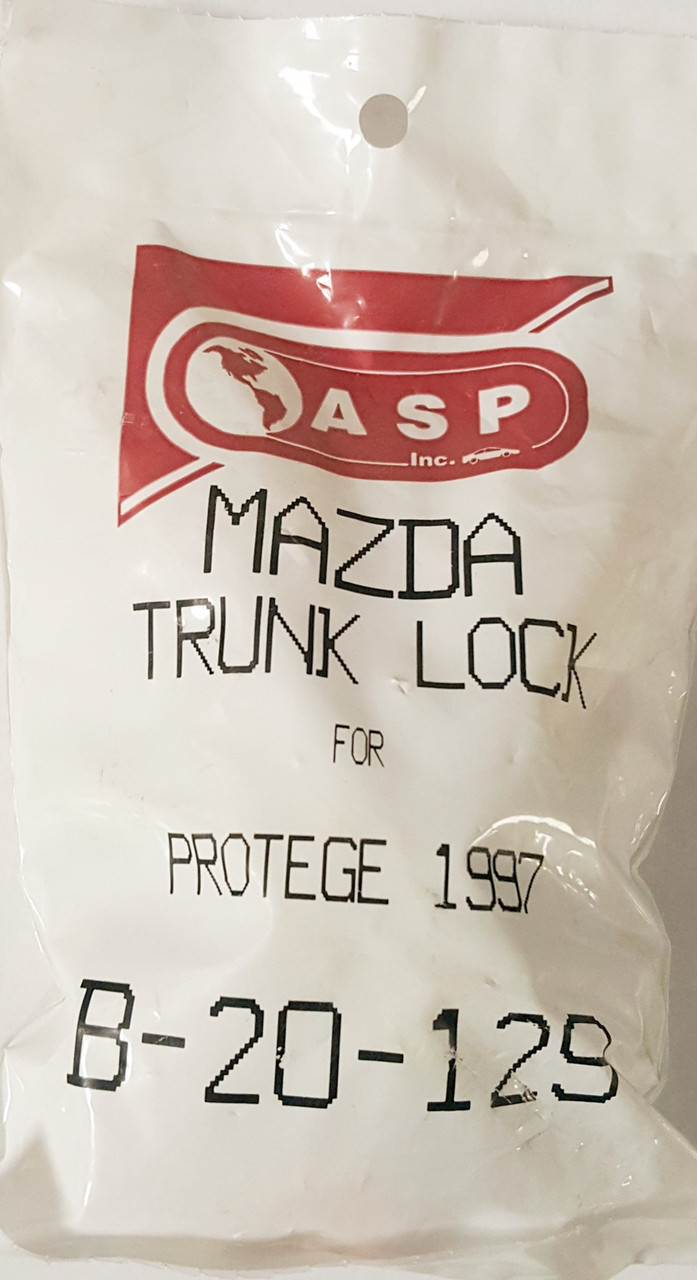 ASP Mazda Rear Trunk Lock B-20-129 Protege 1997