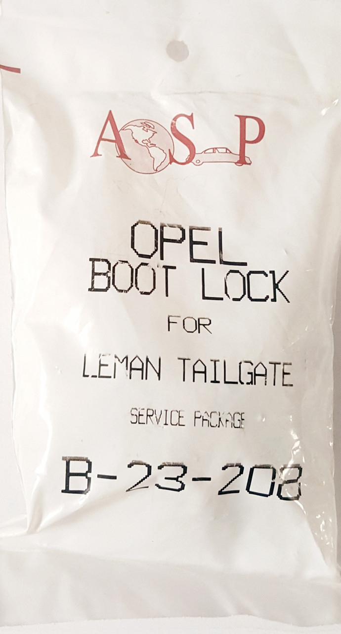 ASP Open Boot Lock For Pontiac Leman Tailgate B-23-208