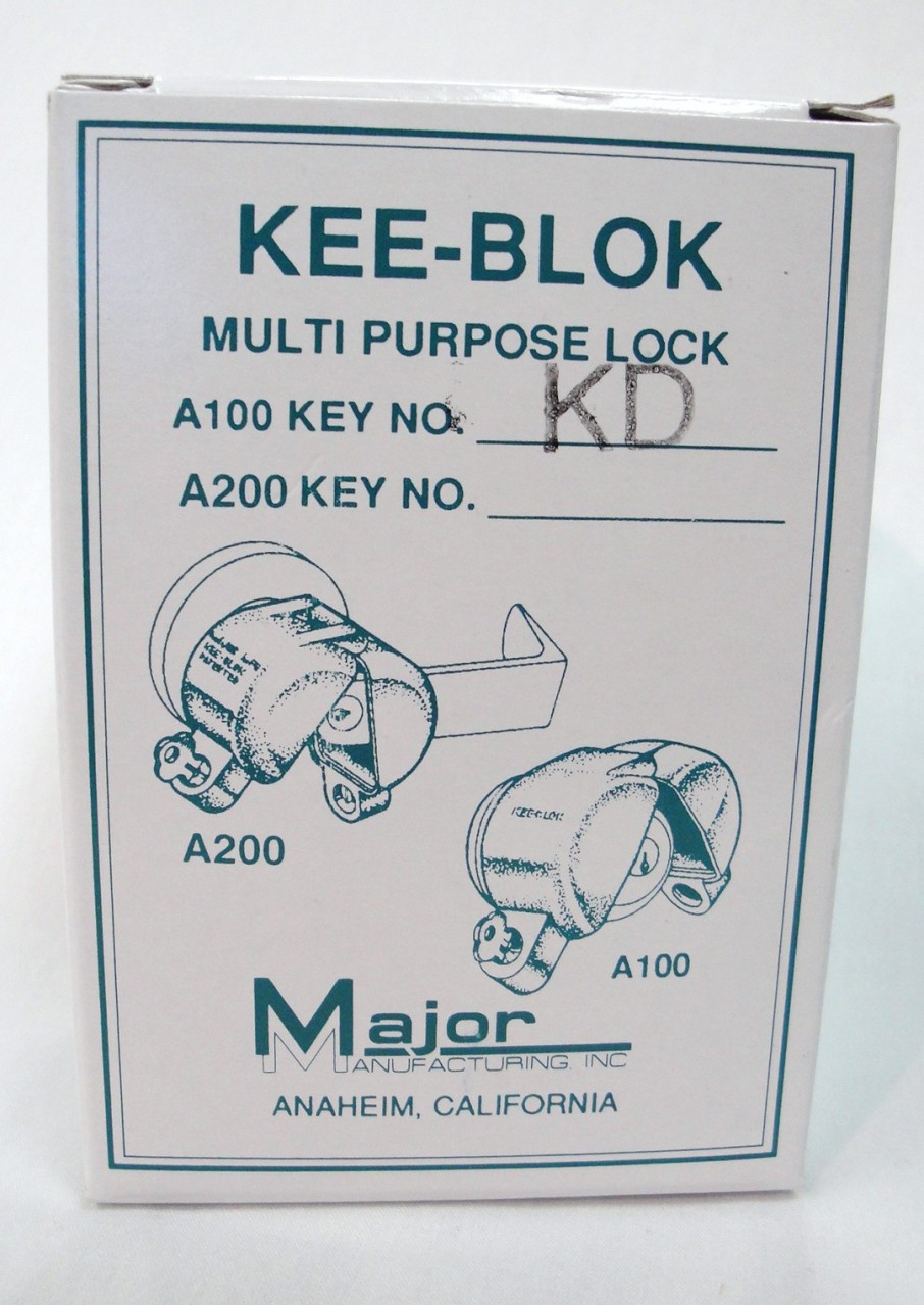 Major Manufacturing A100 Kee Blok Lockout Knob Style