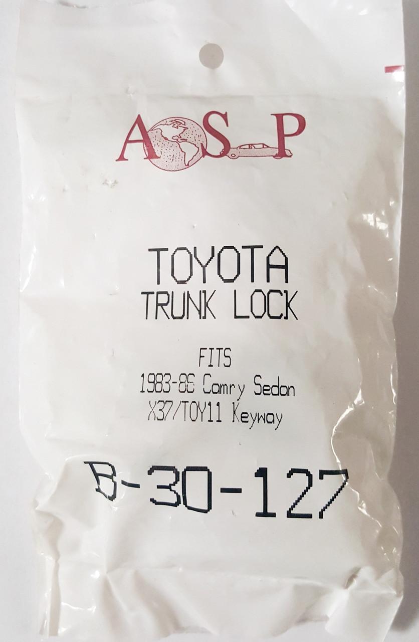 ASP Toyota Camry Rear Trunk Lock B-30-127