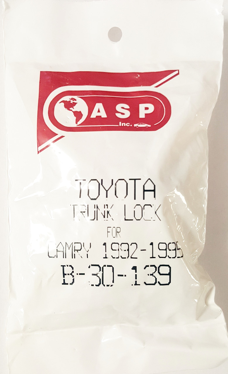 ASP Toyota Camry 1992-1995 Rear Trunk Lock B-30-139