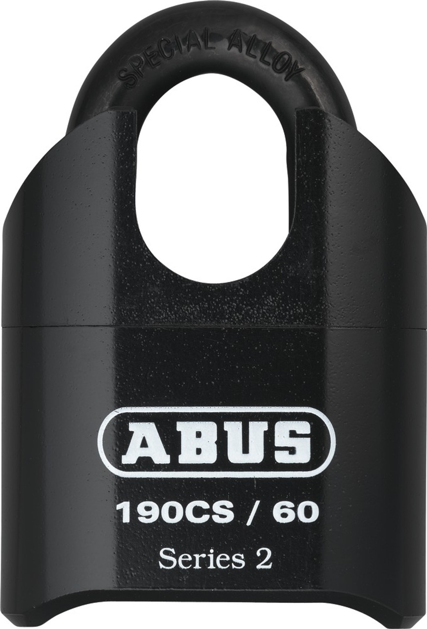 ABUS 190CS/60 High Security Solid Steel Combination Padlock - Closed Shackle