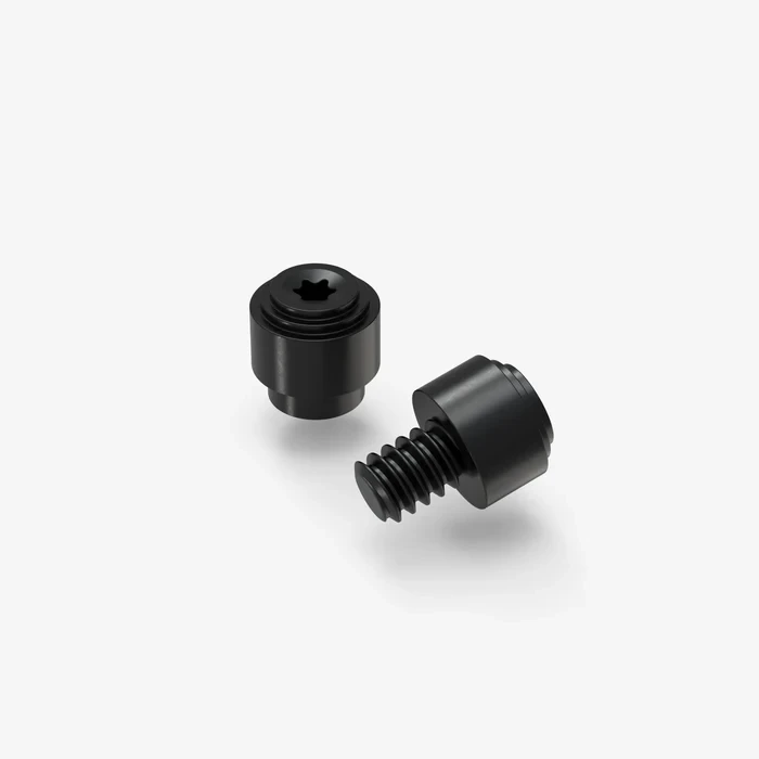 Flytanium Titanium Black Thumbstud Kit for Benchmade