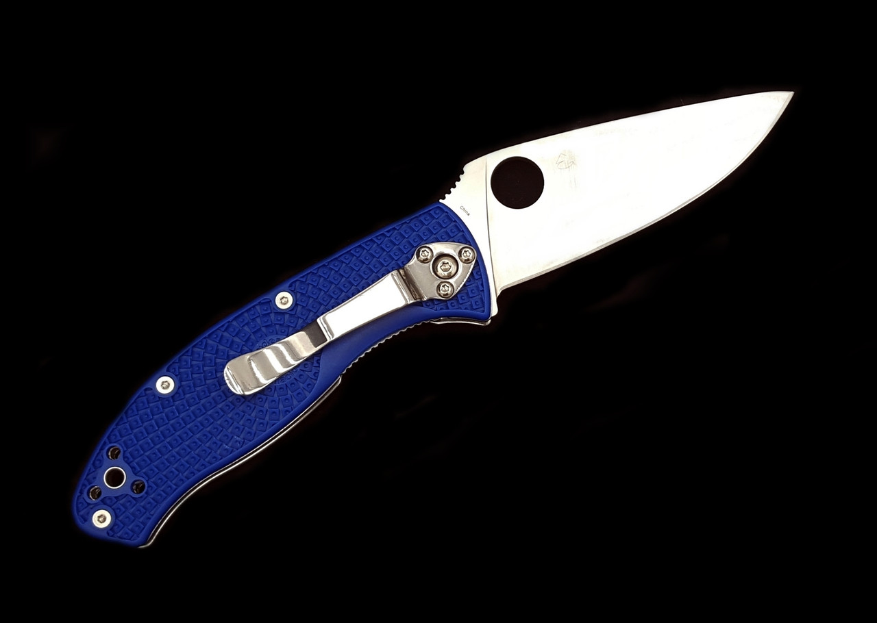 Spyderco TENACIOUS™ LIGHTWEIGHT BLUE CPM® S35VN Knife C122PB