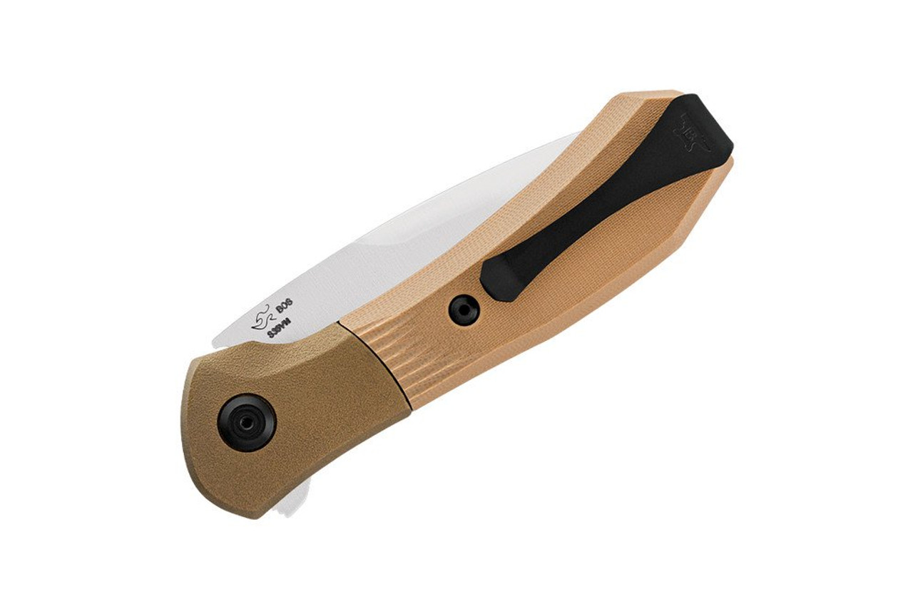 Buck Knives 590 Paradigm Shift Mechanism S35VN Assisted Brown G10-Discontinued