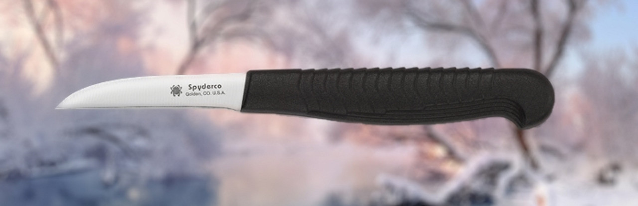 Spyderco Mini Paring Knife Polypropylene Black K09PBK