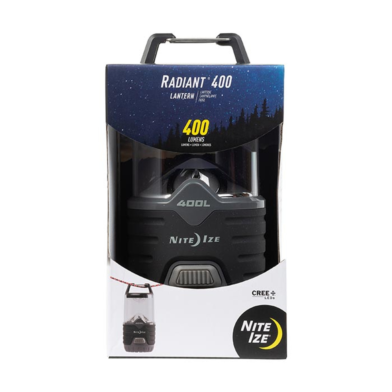 Nite Ize Radiant 400 Lantern Camping Hiking R400L-09-R8