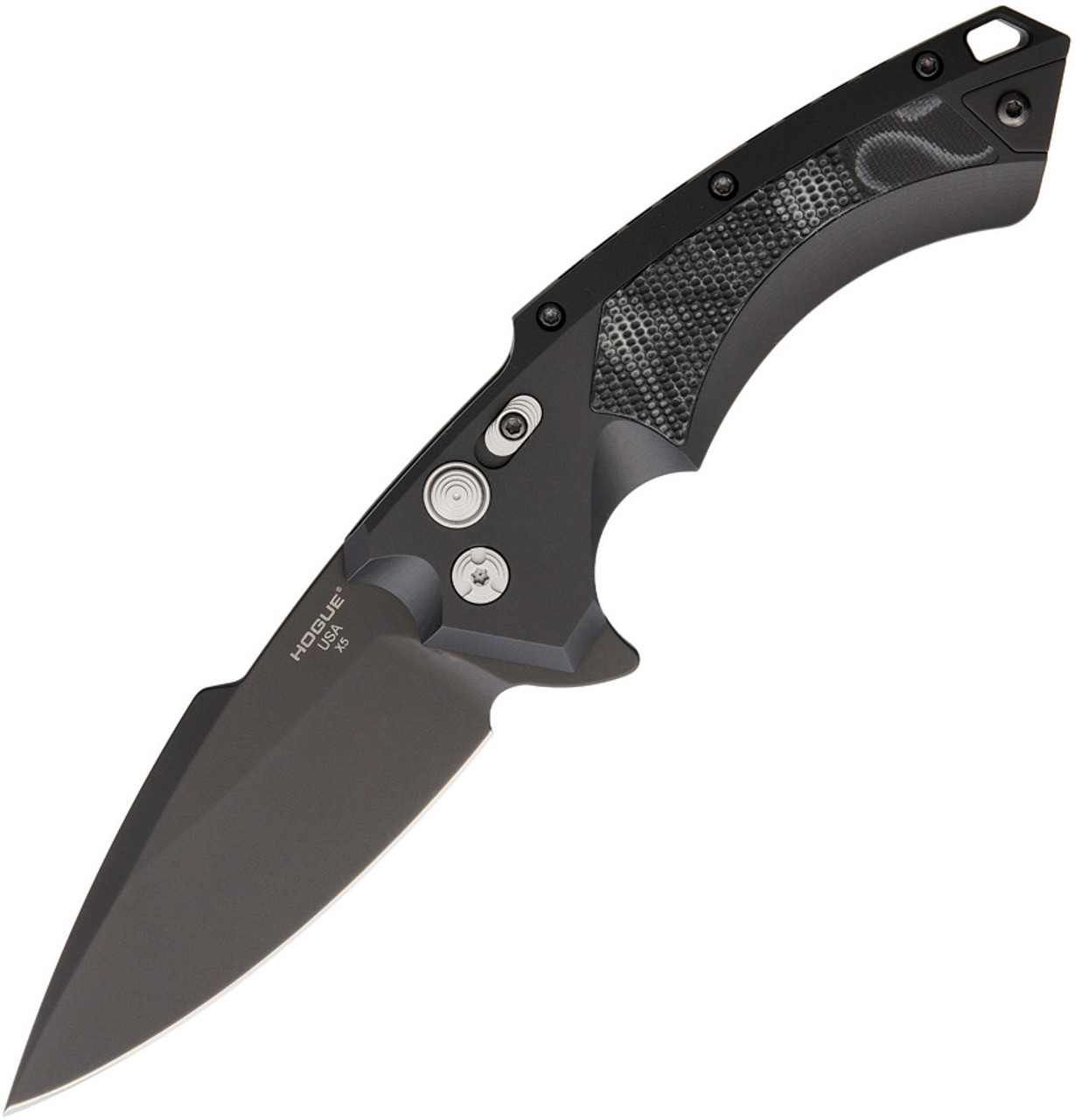 Hogue Knives X5 CPM 154 Spear Point Black