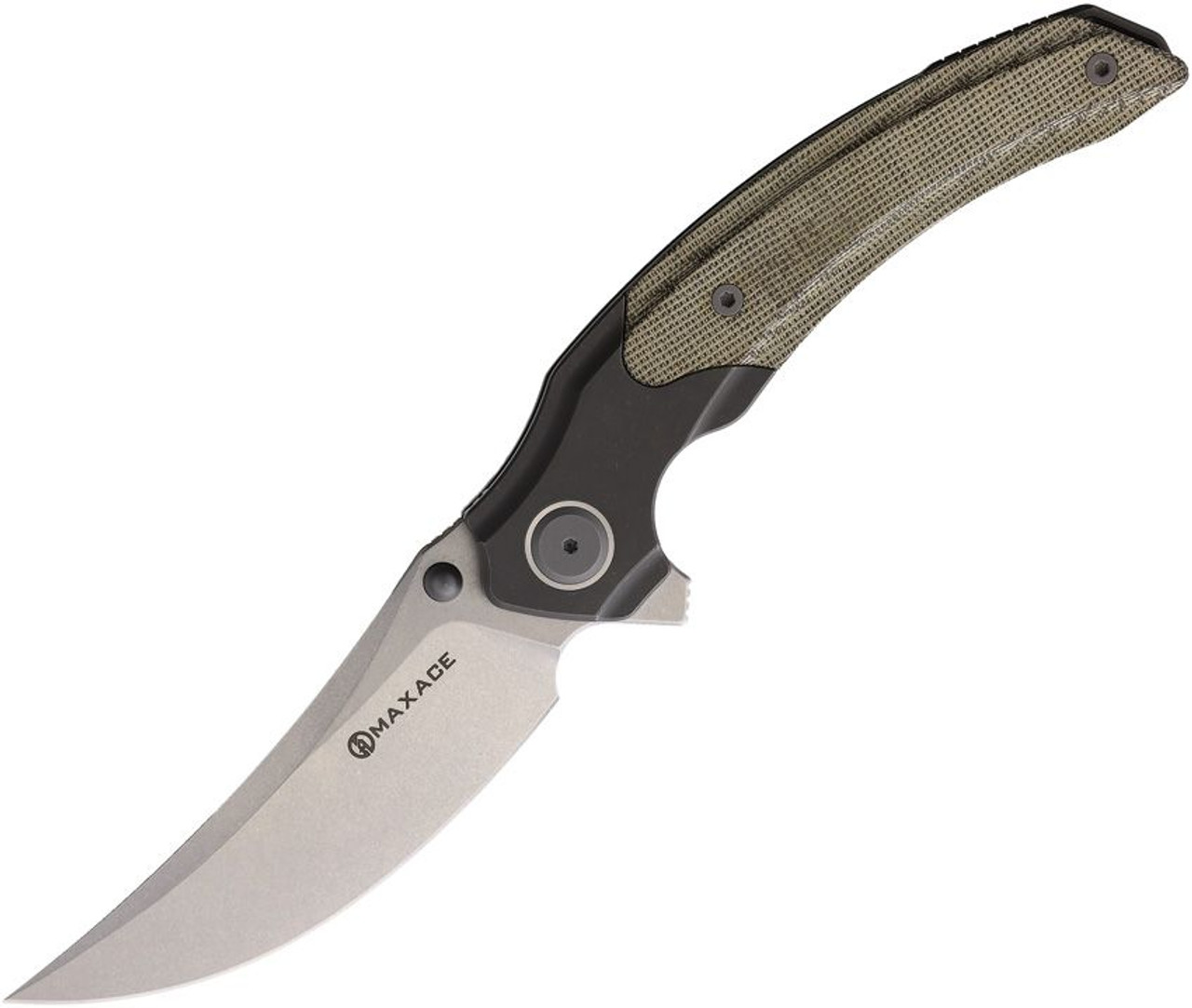 Maxace Knives Rock MRK04 Brown G10 M390