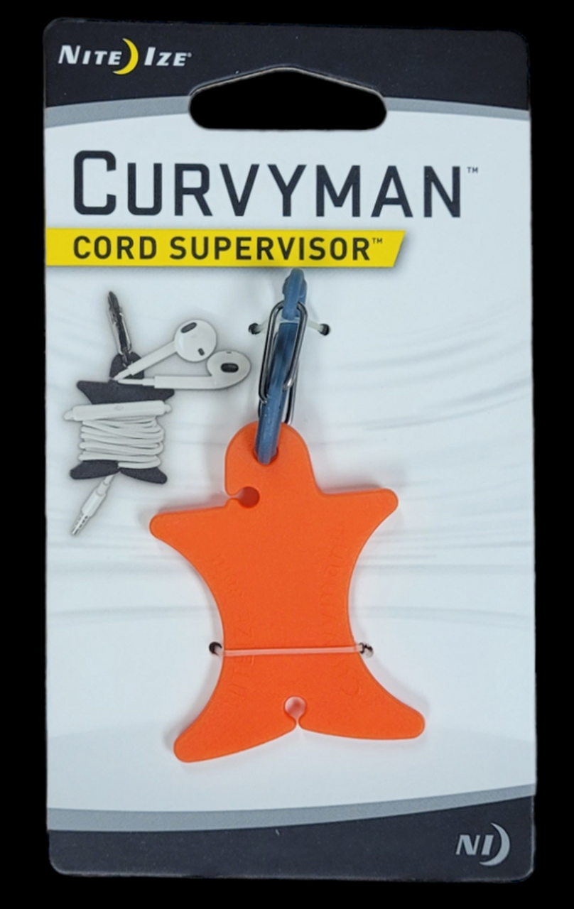 Nite Ize Curvyman Cord Supervisor Orange CVM-03-19