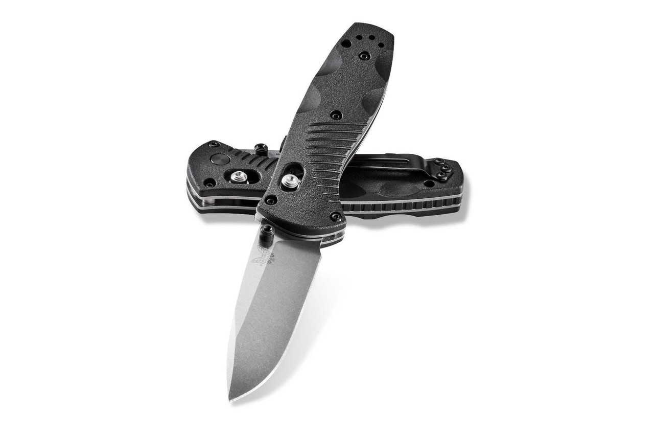 Benchmade Mini Barrage AXIS-Assist Knife (2.91" Satin) 585