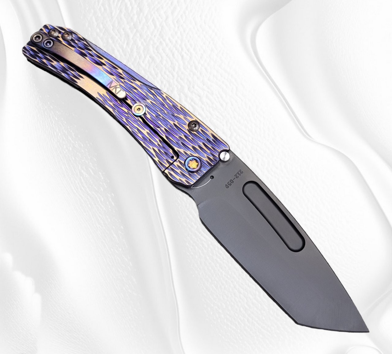 Medford Knife & Tool Slim Midi Custom Dragon Skin PVD S45VN