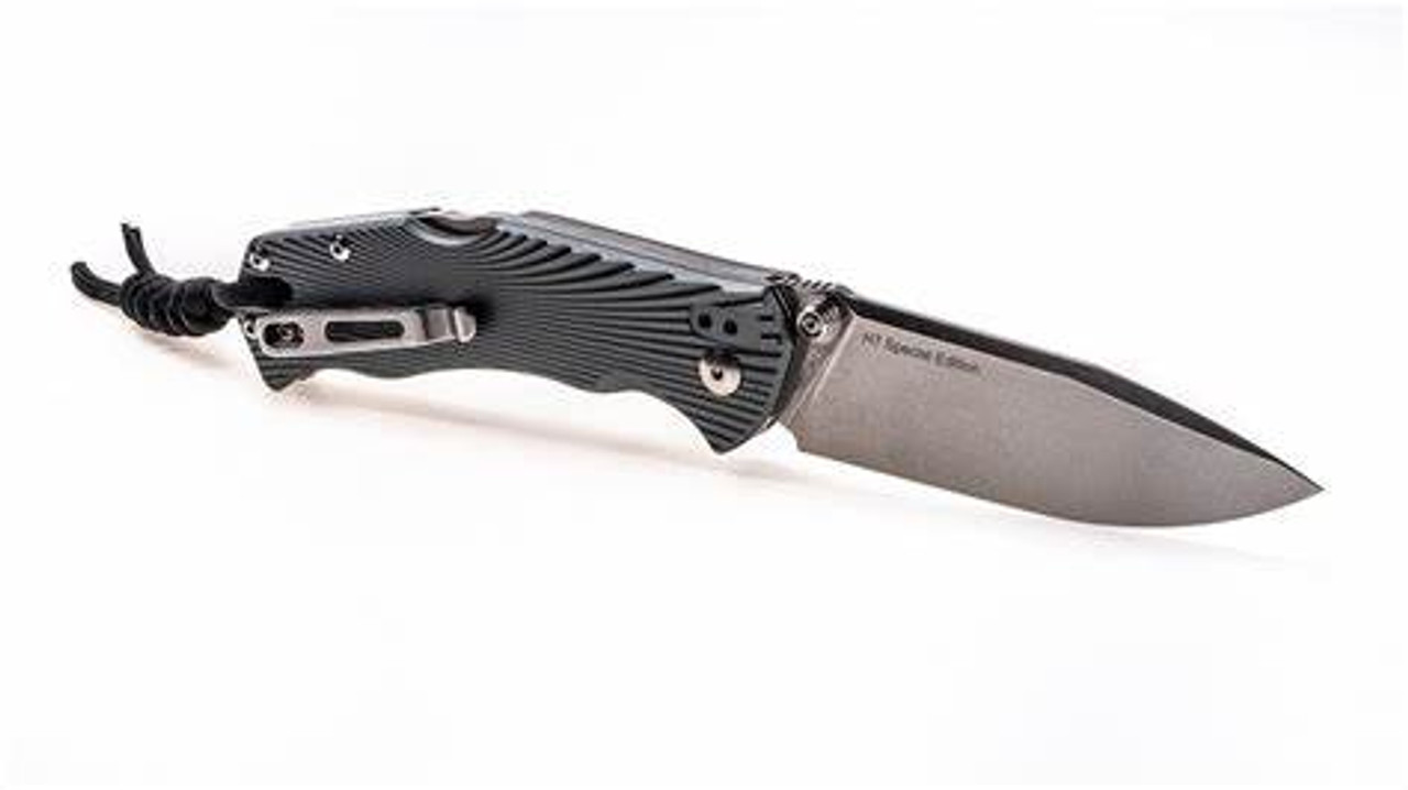 Real Steel H7 Special Edition Back Lock Knife Black (3.5" Satin) RS7793