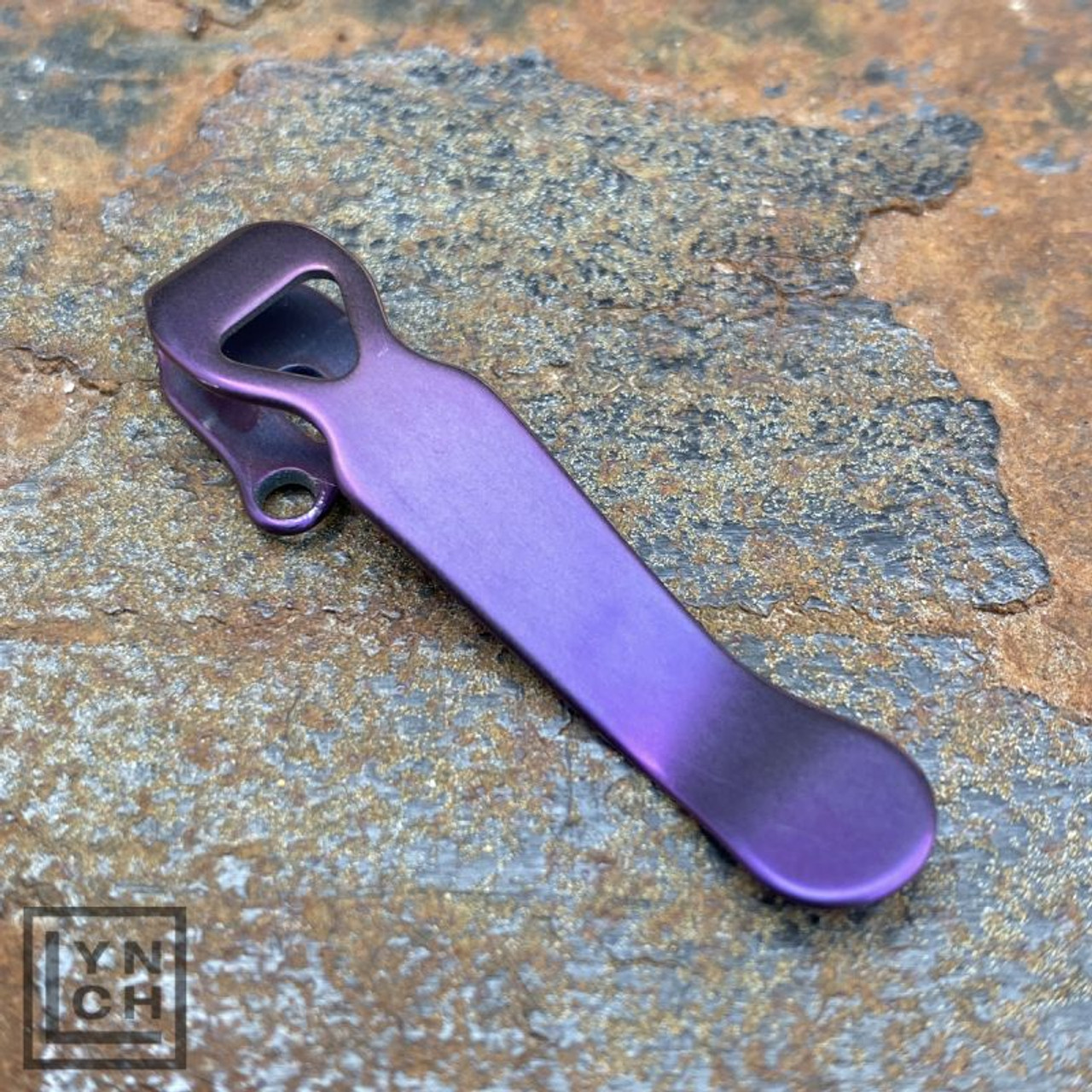 LynchNW Benchmade/Emerson/ProTech-Stubby Clip -Purple Ano Finish