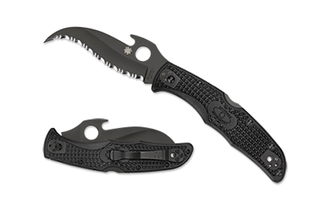 SPYDERCO MATRIARCH® 2 FRN EMERSON OPENER BLACK BLADE