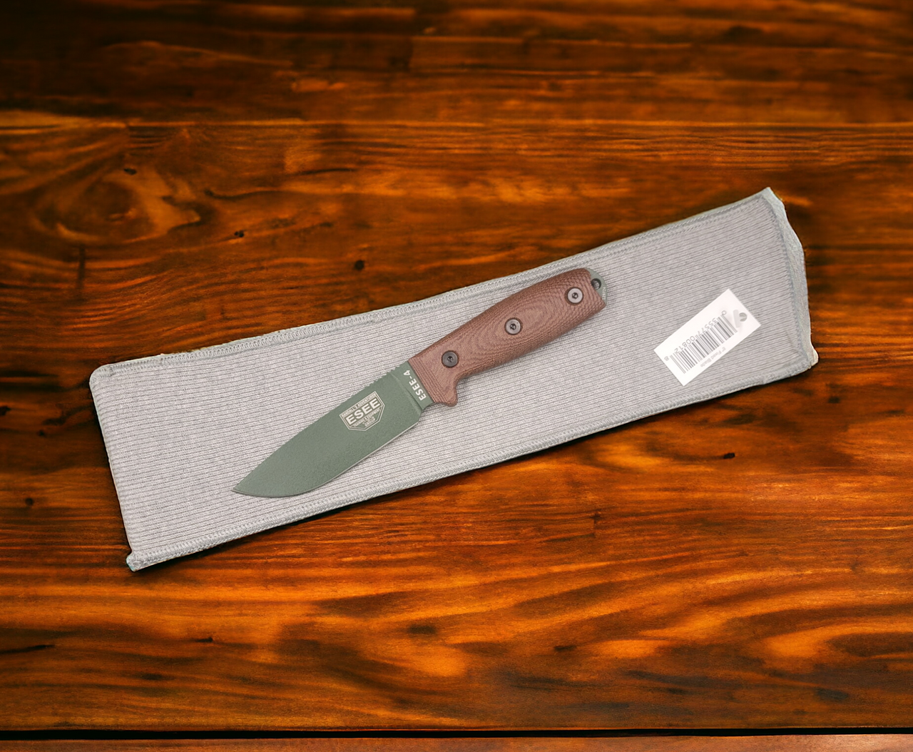 Sack Ups 812 8" Fixed Blade Knife Protector Gray