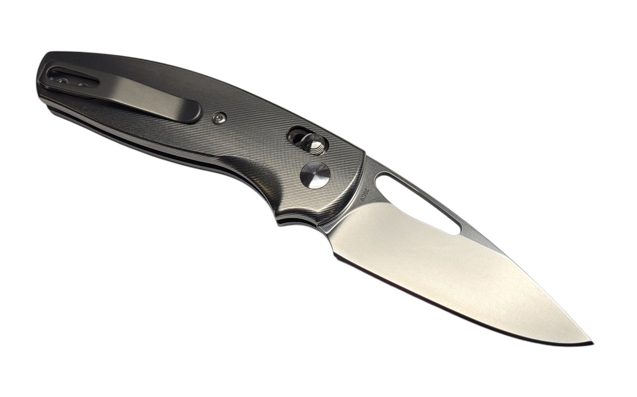 New! Updated! TRM Titanium Bulldog With 20CV Blade-Made In USA Rev B