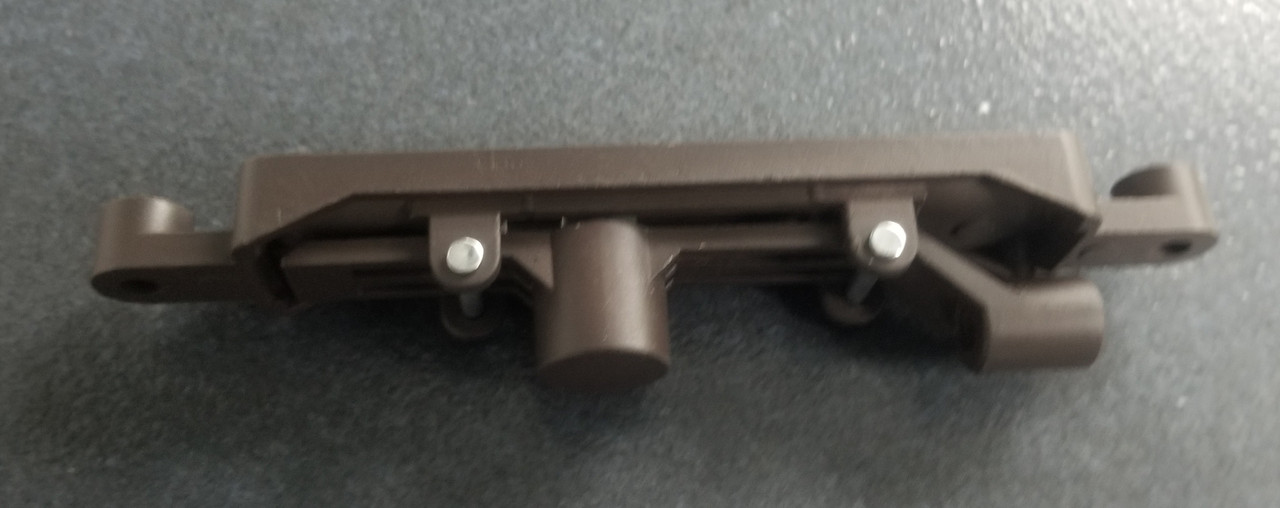 LSDA Flush Bolt Two Screw Type Duronodic Finish