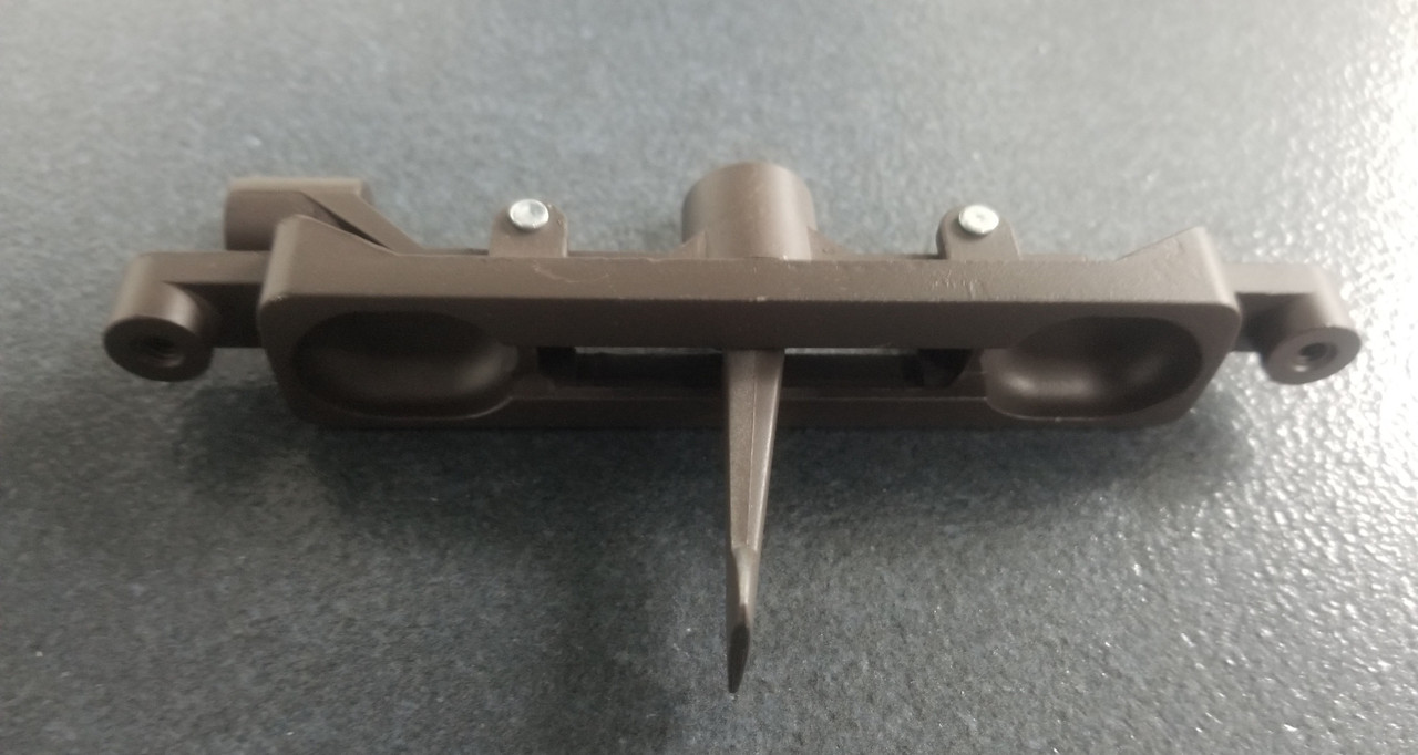 LSDA Flush Bolt Two Screw Type Duronodic Finish