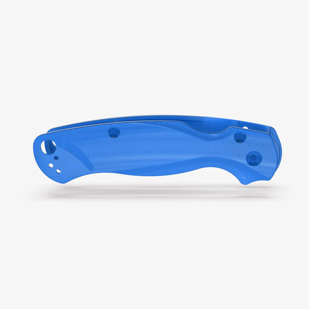 Flytanium Spyderco PM2 Blue Lapis G10 Lotus Scales Flytanium Spyderco PM2 Blue Lapis G10 Lotus Scales