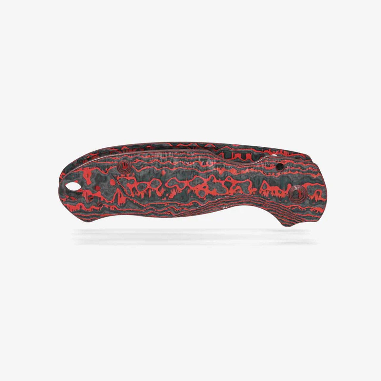 Flytanium Spyderco Para 3 Lava Flow Fat Carbon Lotus Scales Flytanium Spyderco Para 3 Lava Flow Fat Carbon Lotus Scales