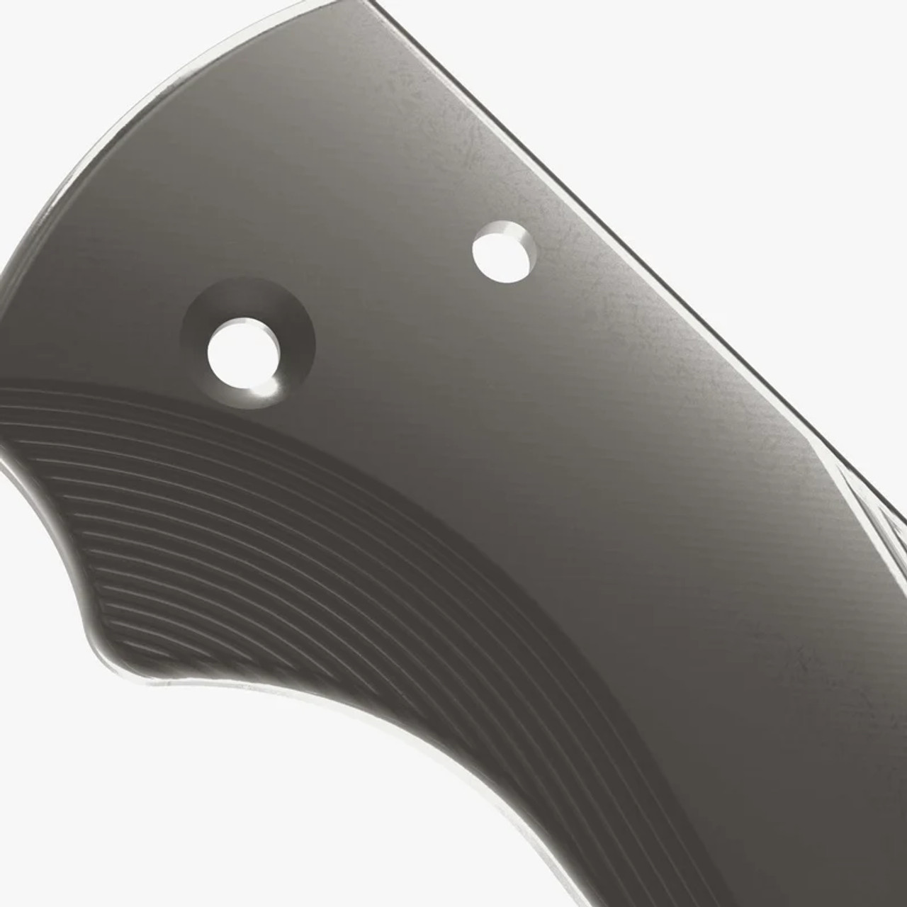 Flytanium Spyderco Shaman Lotus Gunmetal DLC Titanium Scales  Flytanium Spyderco Shaman Lotus Gunmetal DLC Titanium Scales