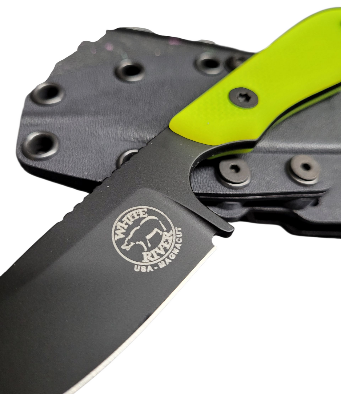 White River Knife & Tool M1 Backpacker Pro Hi-Vis Magnacut