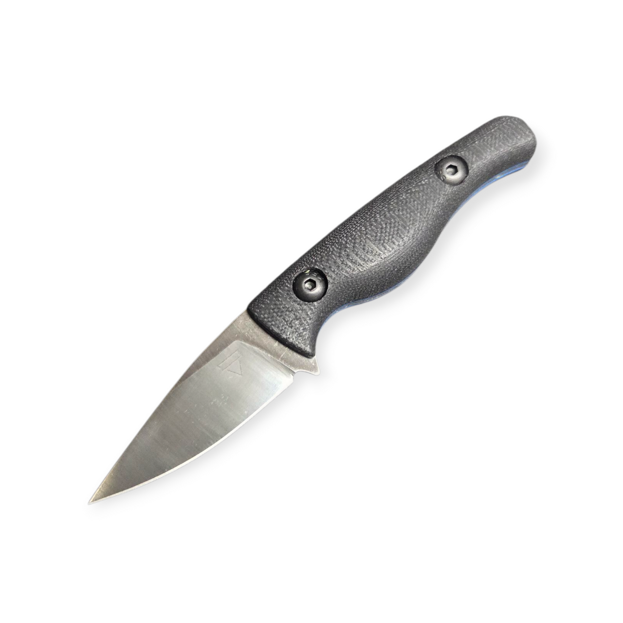 Creely Blades Minnow MagnaMax Blade Black/Blue G10 Scales Kydex Sheath w/Ulticlip