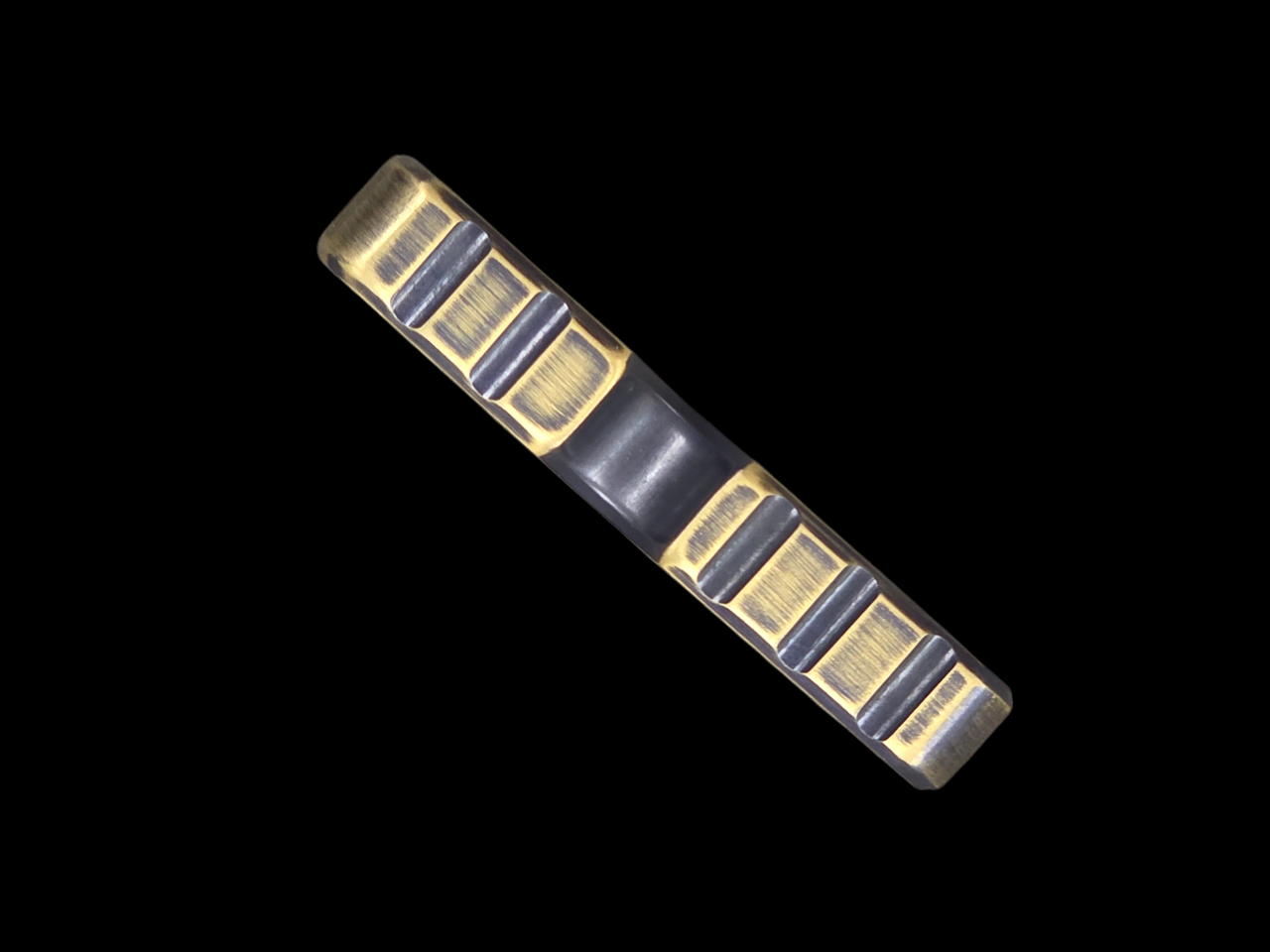 Copper Shed Brass Smoke Shed W/Orange Accents