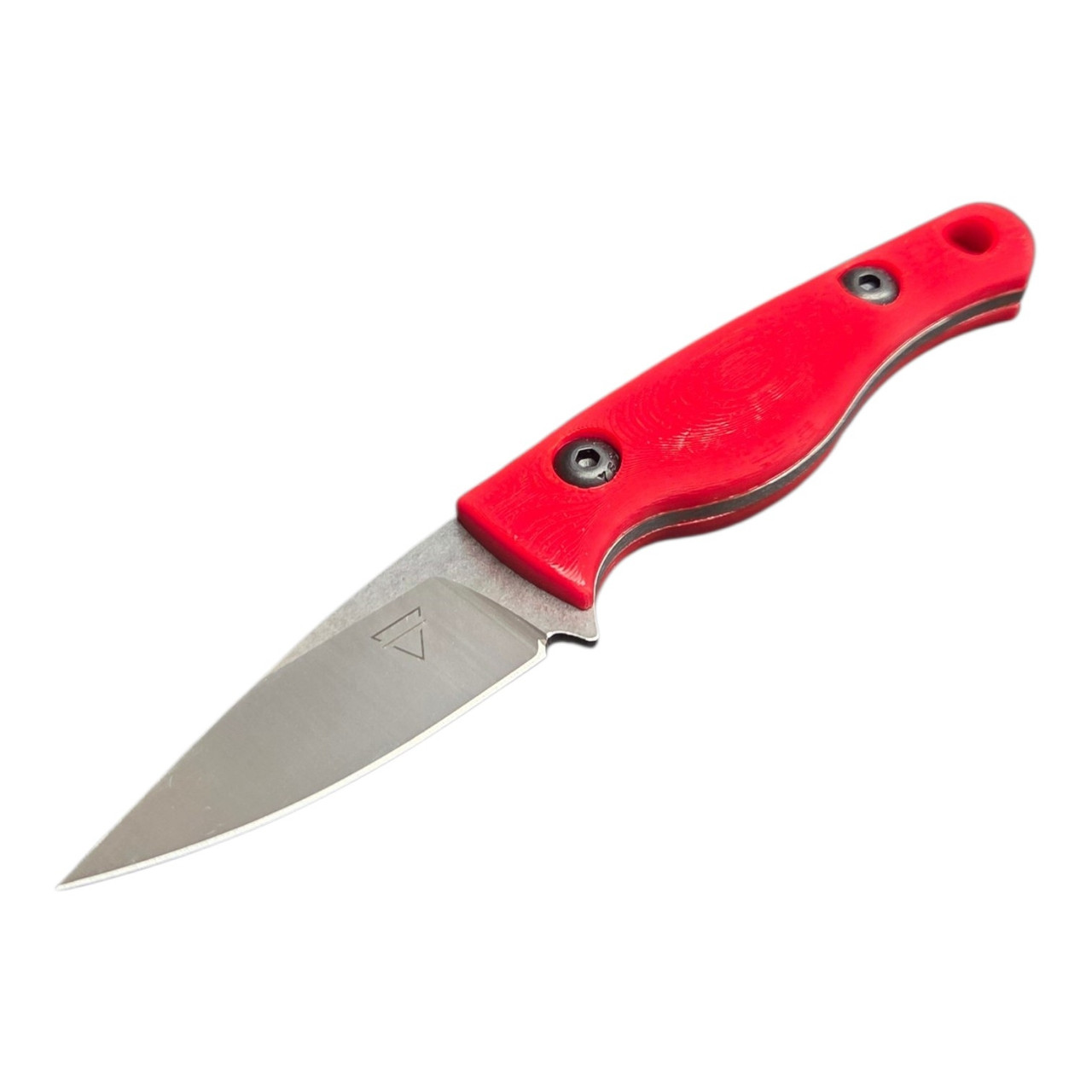 Creely Blades Minnow Magnamax Blade Red 3D Printed Scales Kydex Sheath