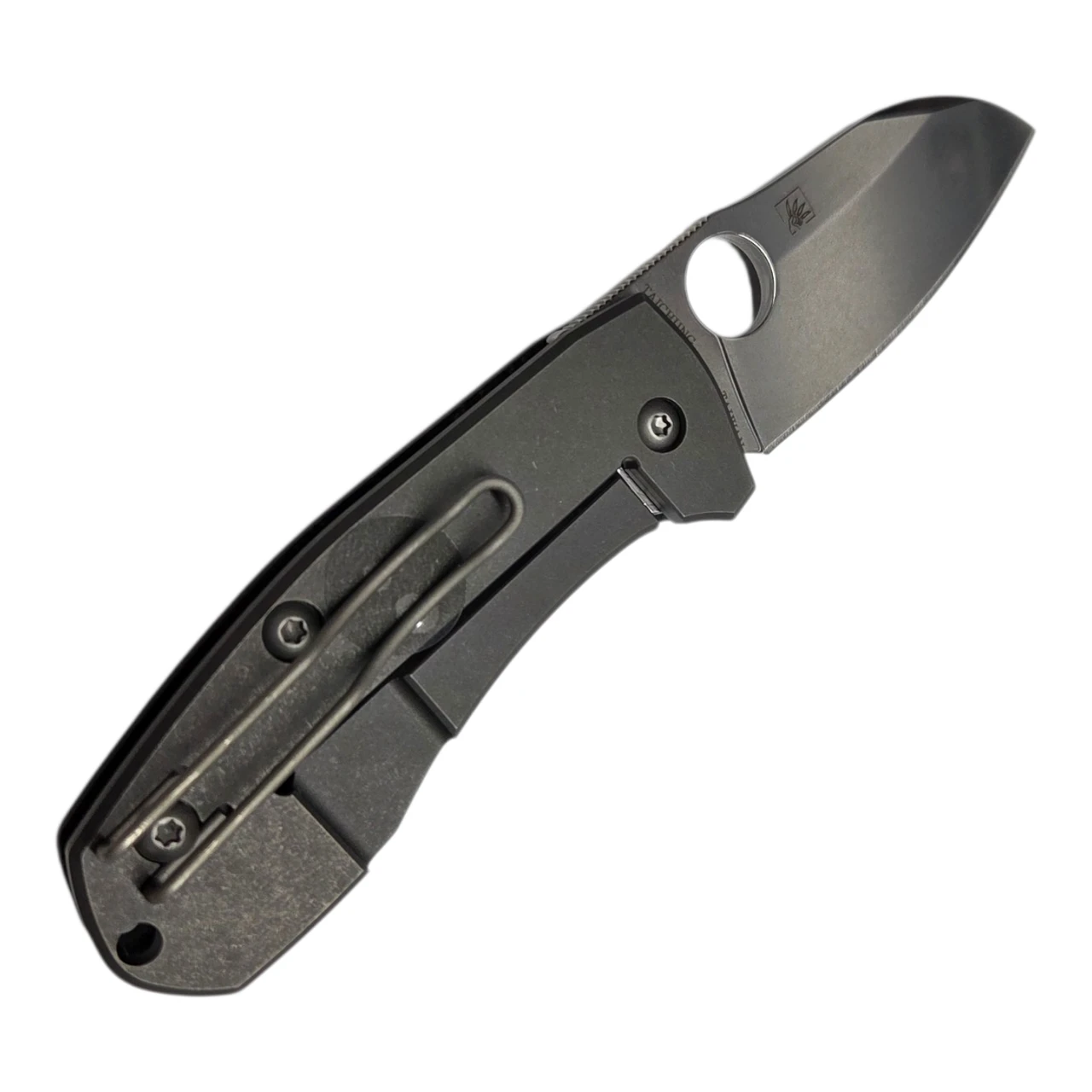 Spyderco Techno 2 Exclusive Elmax Dark Matter Fatcarbon Carbon Fiber C158CFTIP2