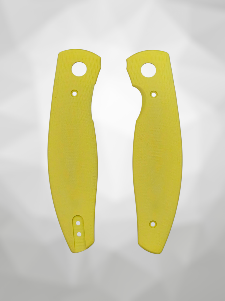 TRM Atom Premium Sunshine Yellow G-10 3D Contoured Lizard Skin