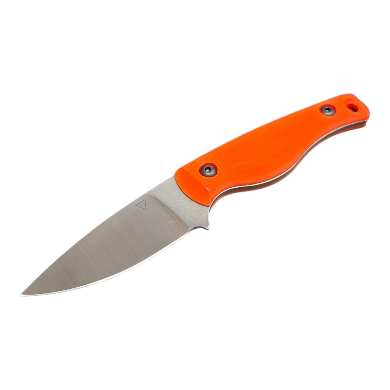 Creely Blades Mako Magnacut Orange 3D Printed  Scales Kydex Sheath Ulticlip