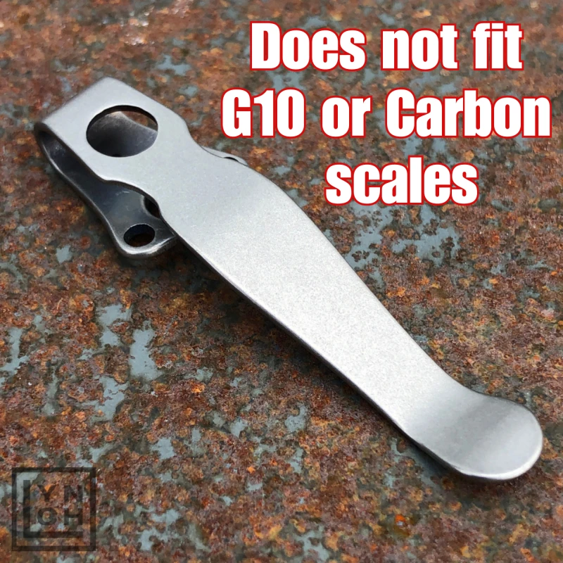 LynchNW Spyderco Native 5 Standard Clip - Sandwashed Finish