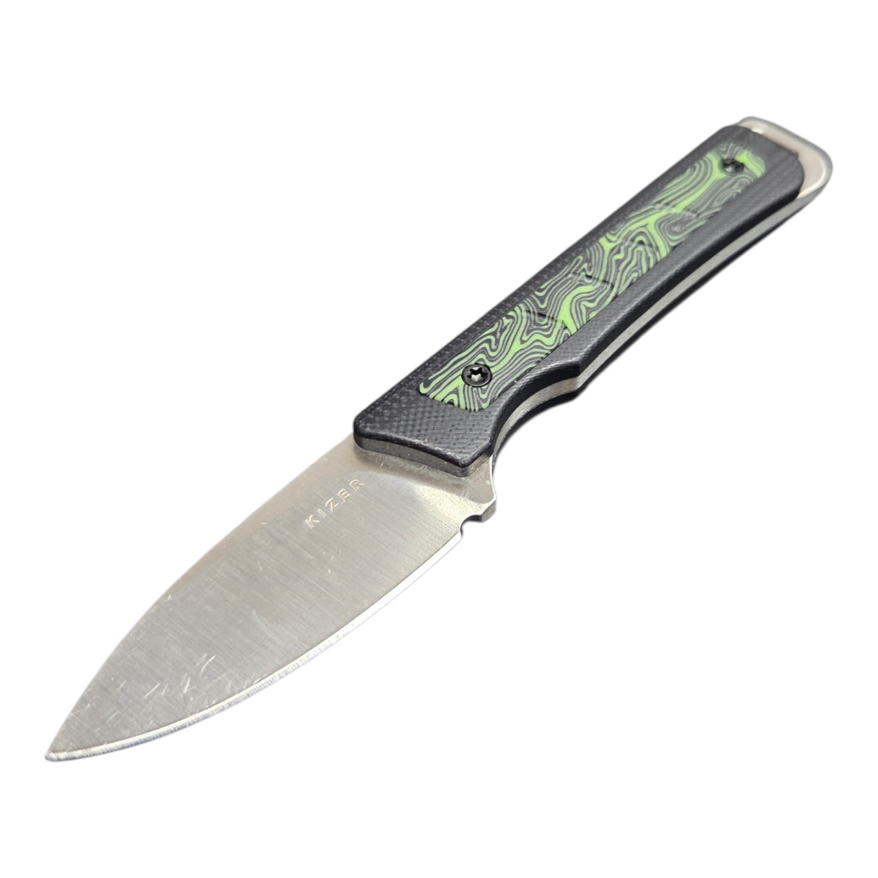 Preowned Kizer Whiskey Jack Fixed Blade 1108A3 AEB-L
