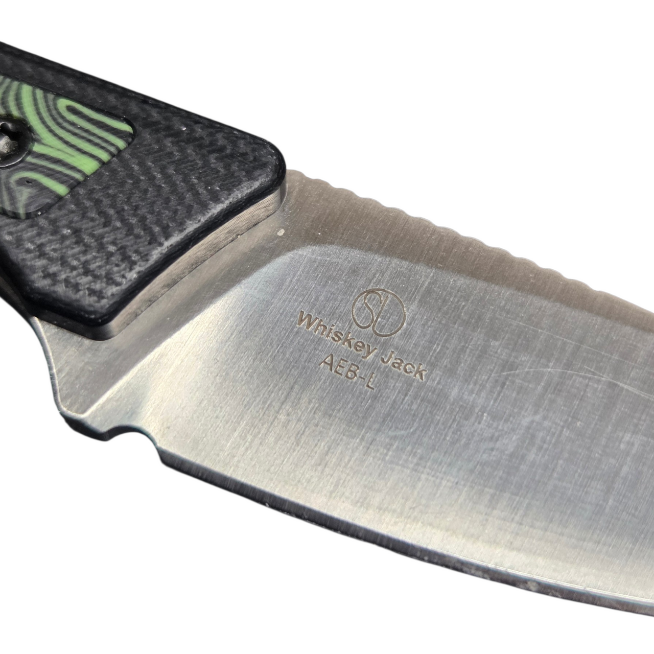 Preowned Kizer Whiskey Jack Fixed Blade 1108A3 AEB-L