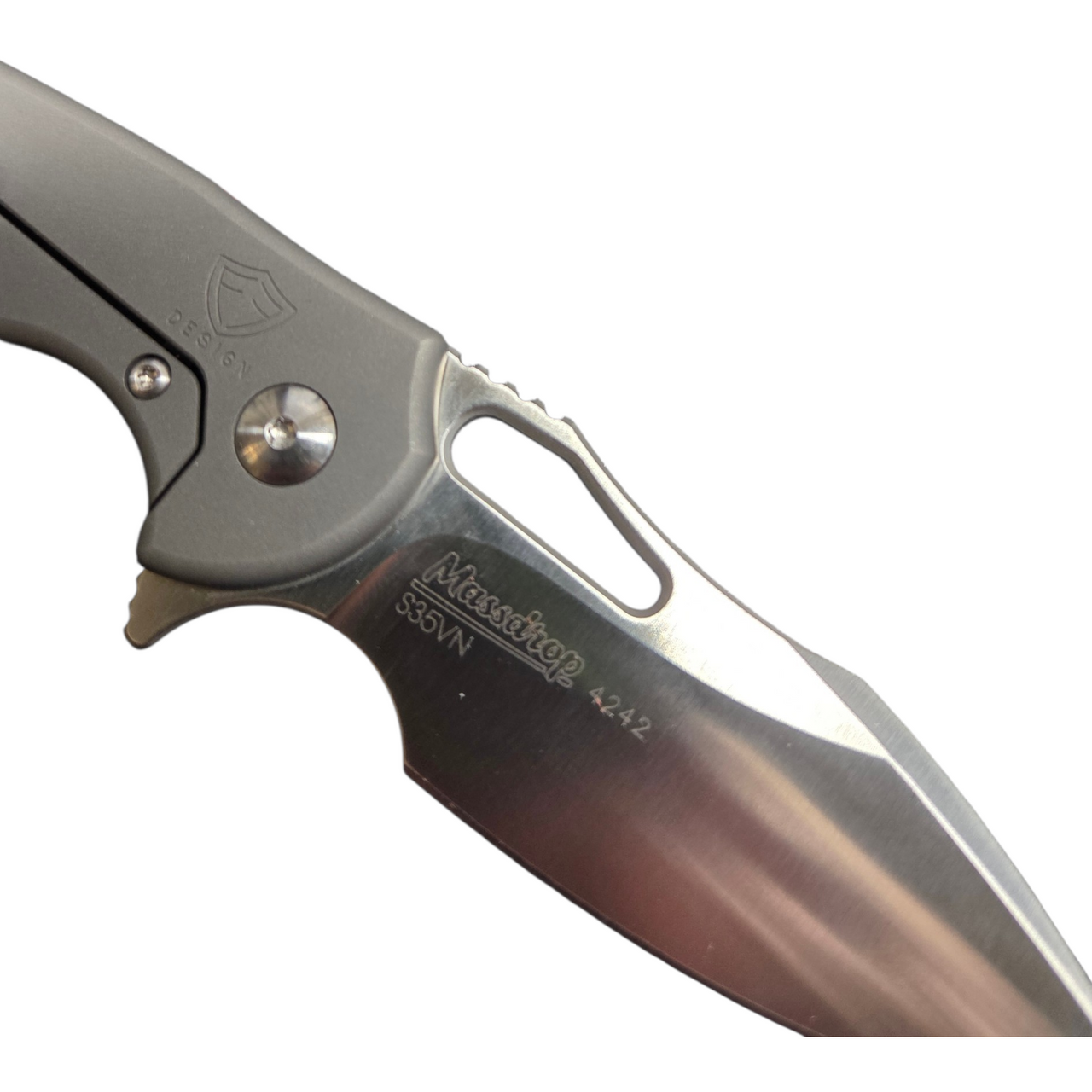 Preowned Massdrop X Ferrum Forge Falcon S35VN Titanium