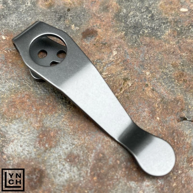 LynchNW Spyderco Stubby Clip - Dark Abyss Finish