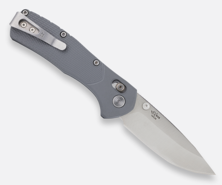 Buck 791 Range Pro Crossbar Lock Knife Gray GFN (3.4" Satin 154CM) 0791GYS1-B 13920