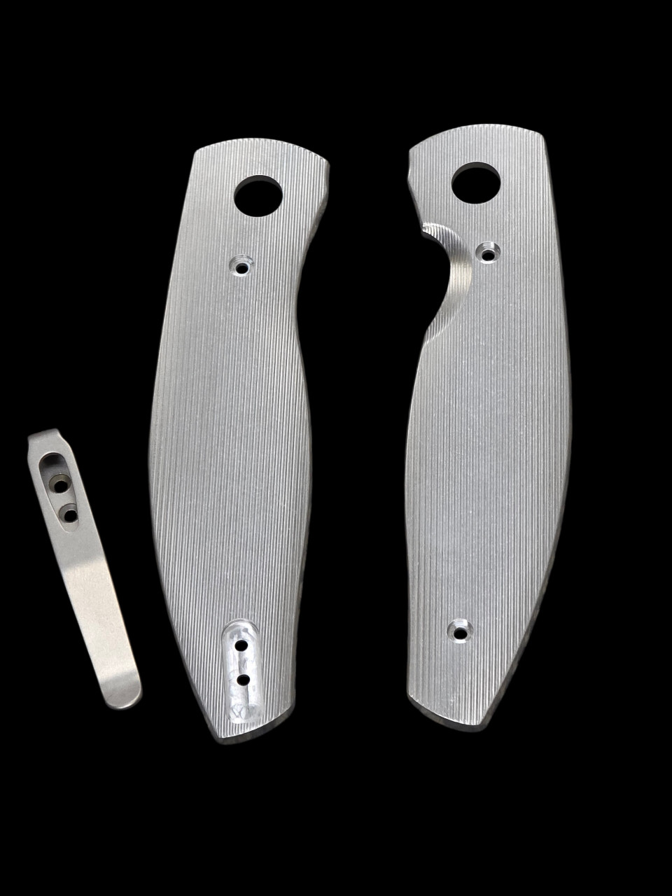 Scales Only TRM Atom Premium 3D Pinstripe Titanium
