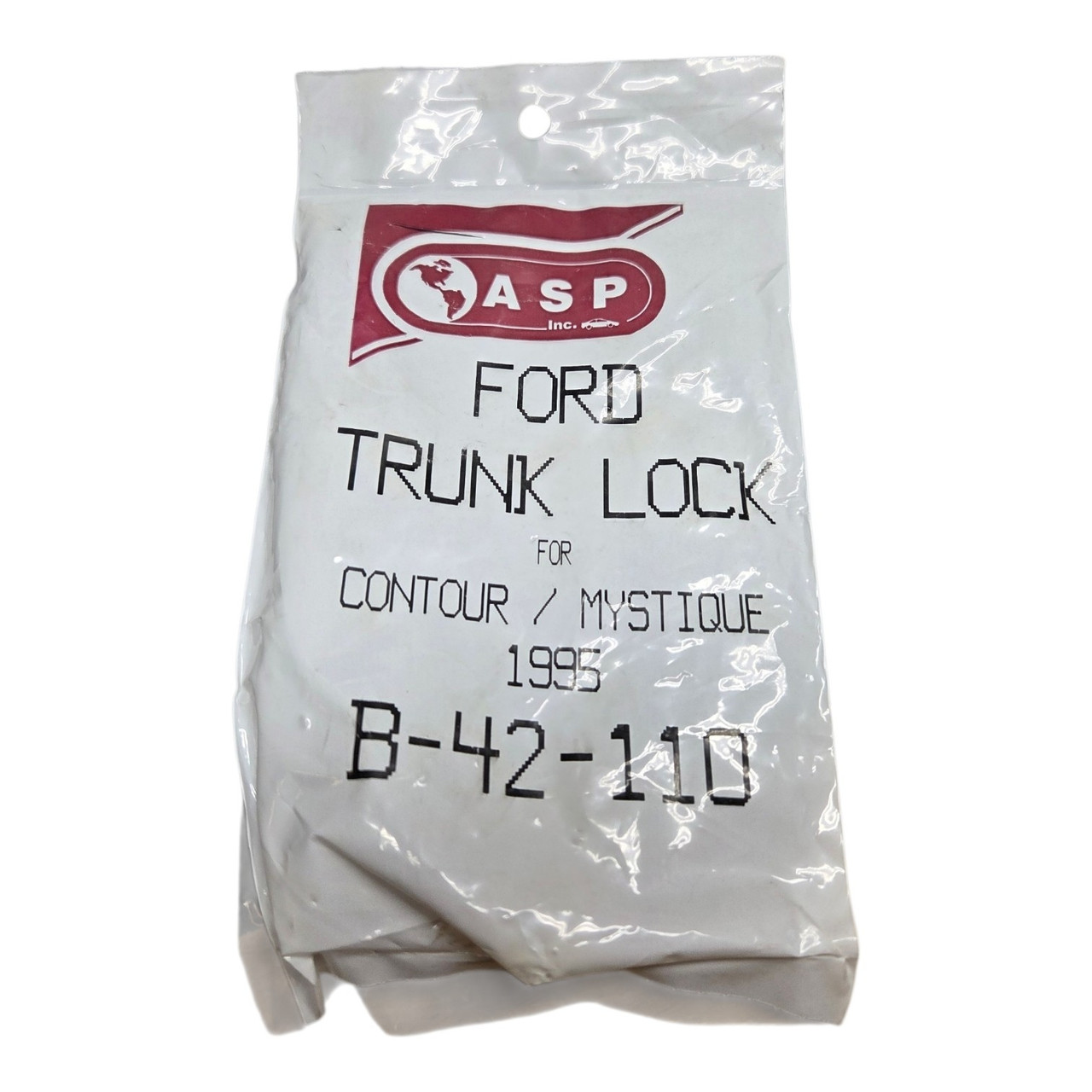 ASP Ford Contour Mystique Trunk Lock Assembly 1995 B-42-110 NOS