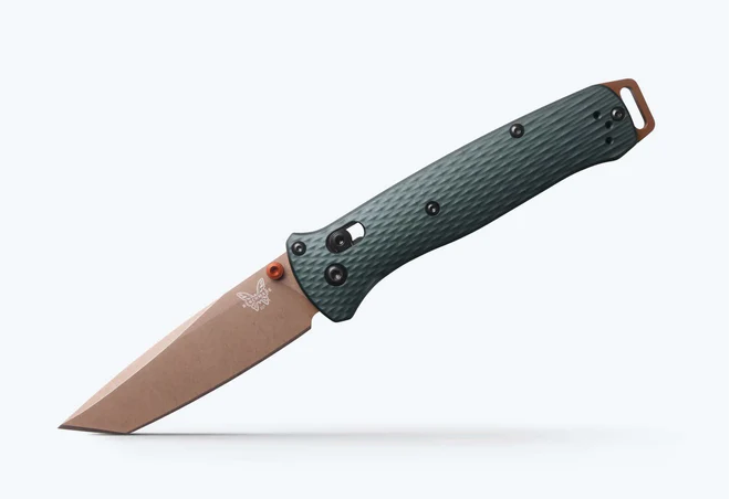 Benchmade Bailout AXIS Lock Knife Taiga Green Al 537FE-2601