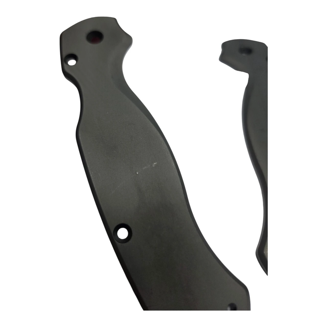 Open Package Flytanium Spyderco PM2 Black PVD Titanium Scales
